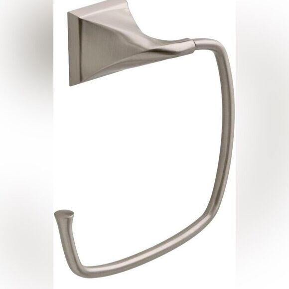 Delta Everly Collection Towel Ring Brushed Nickel - Picture 1 of 10